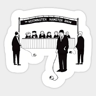 The Westminster Hamster Show Sticker